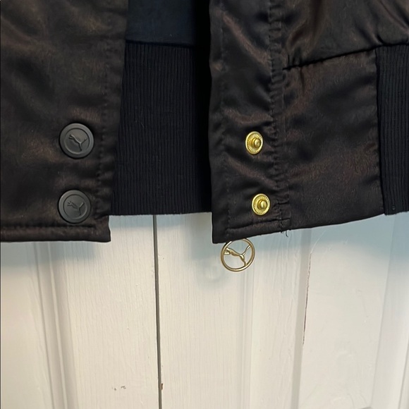 Puma Black Bomber Jacket - Picture 5 of 8